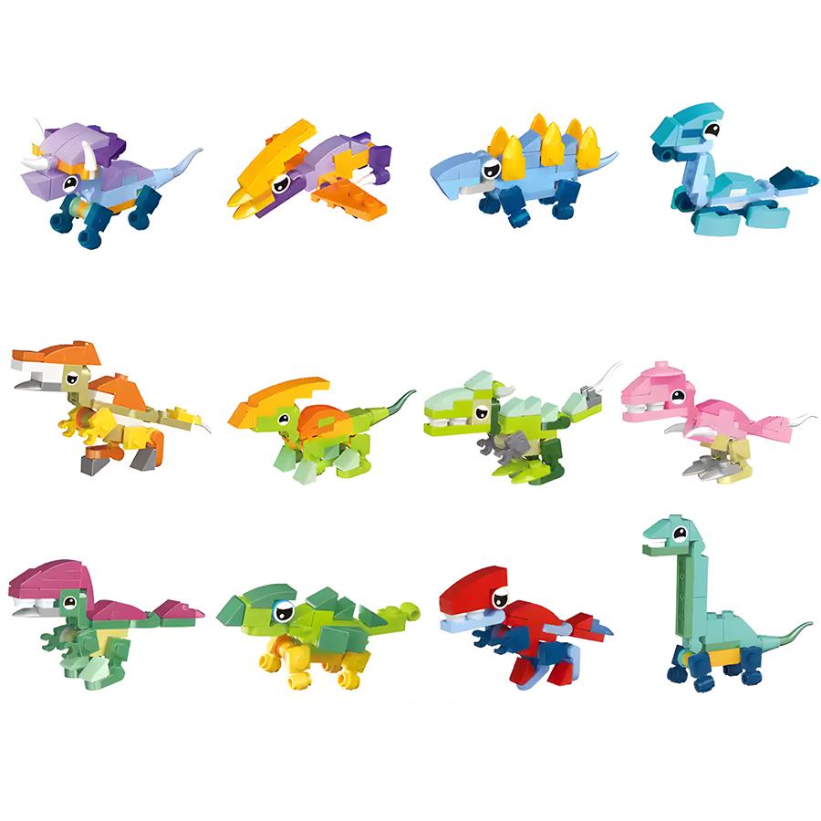 MOC Marine Insect Bird Building Block Set Animal Model Small Particle Puzzle Bricks for Kids