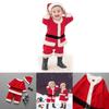 Cozy And Adorable Children's Santa Claus Christmas Costume Outfit Set