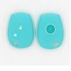 Custodia in Silicone Multicolore Smart a 2 Pulsanti per Chiave Auto Renault