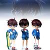 Edogawa Skateboard Conan Football Pvc Toy Model Desktop Decoration Gift Child