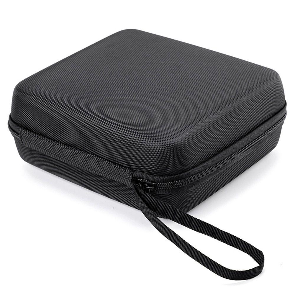 Mini Zipper Earphone Case Black Protective Storage Case EVA Storage Box Digital Accessories