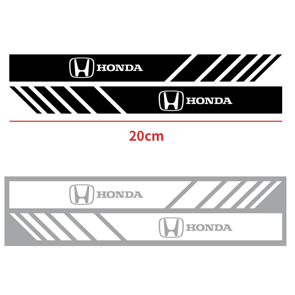Car Rearview Mirror Sticker Auto Side Body Stripe Decal Decoration For Honda Mugen Accord Civic Vezel City Jazz HRV Accessories