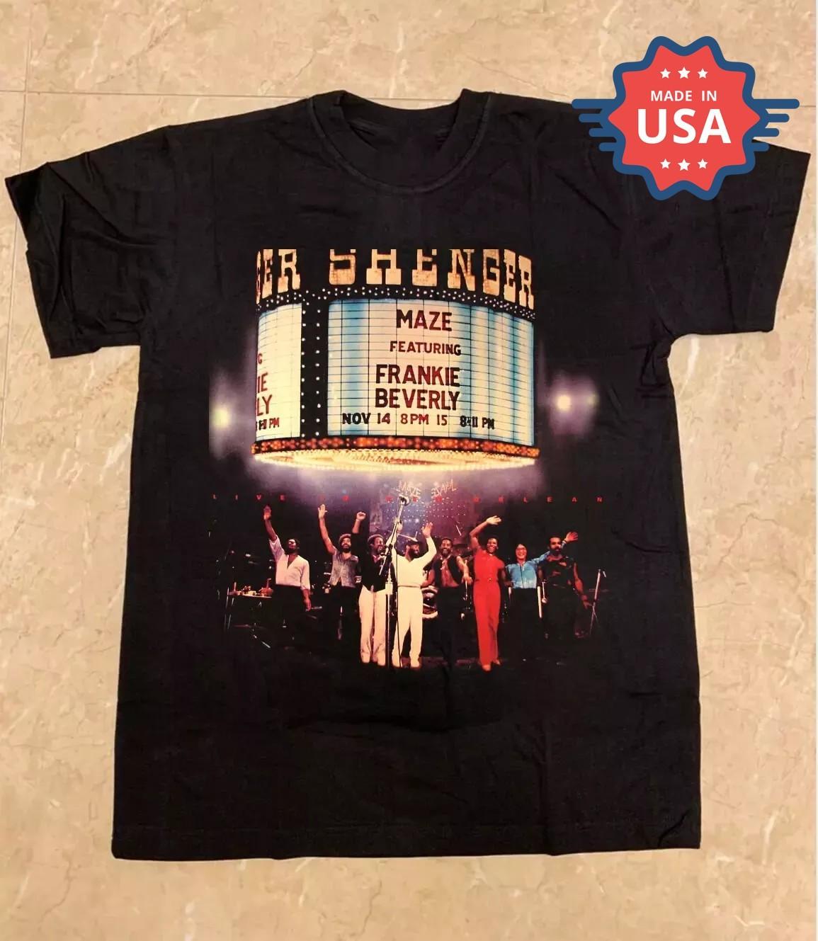 Maze Featuring Frankie Beverly Tour T-shirt S to 5XL PA322 XXXXL