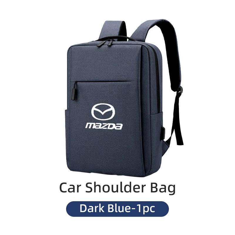 2025 Hot Business Shoulder Work Bag USB Chargring Travel Computer Backpack For Mazda CX5 6 3 CX7 323 Axela Atenza Demio CX30 CX3