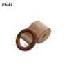 Round Wooden Buckle Dress Belt For Women Elastic Straw Belt Casual Braided Wide Strap Woven Girls PP Fashion Female Designer