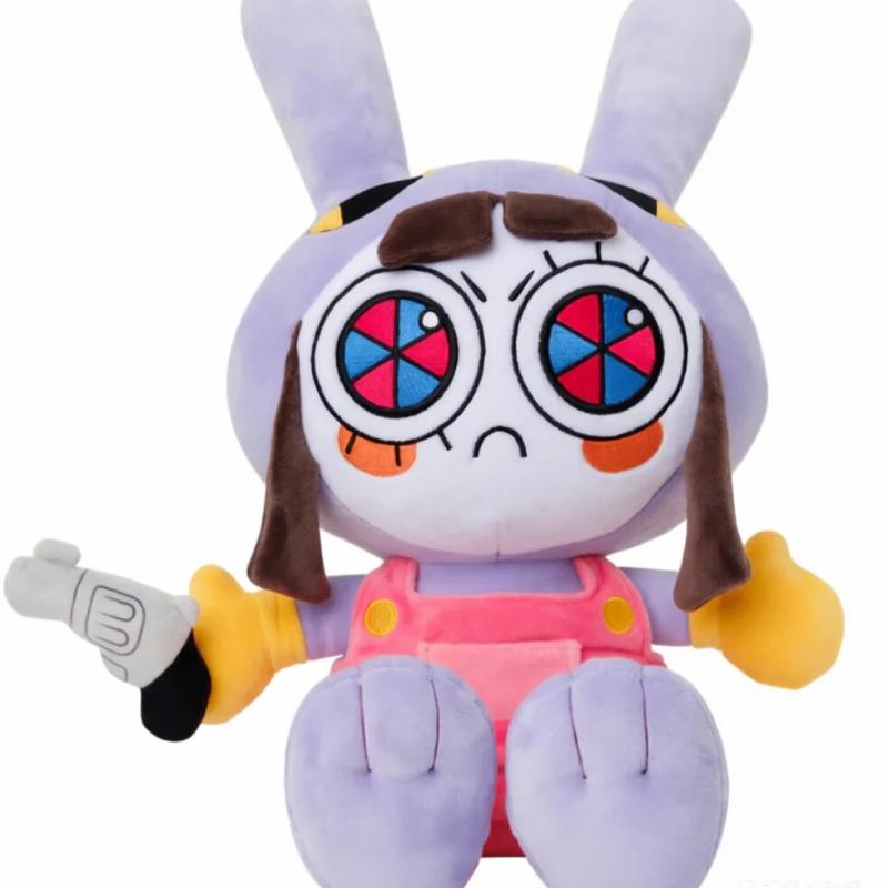 25CM Erstaunliche Digitale Puppe Zirkus Magd Jax Plüsch Magisches Kaninchen Clown Cartoon Peripherie Geeignet Fans Haus Sammlung Dekoration