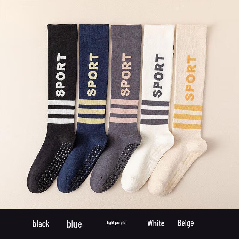 Junbie Anti-Slip Yoga Pilates Calf Socks
