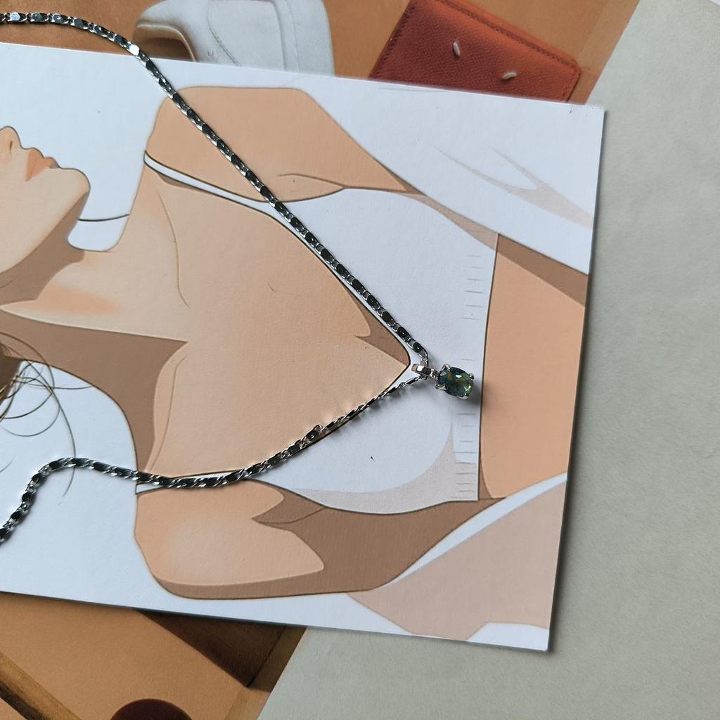 Pendentif en argent avec topaze mystique 0.582ct (2190318)