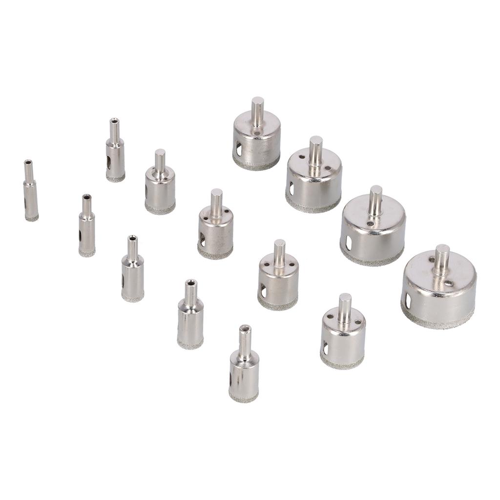 30Pcs/Set Marble Hole Opener Drill Bit Kit for Glass Granite Brick Concrete Pottery Ceramic Tile