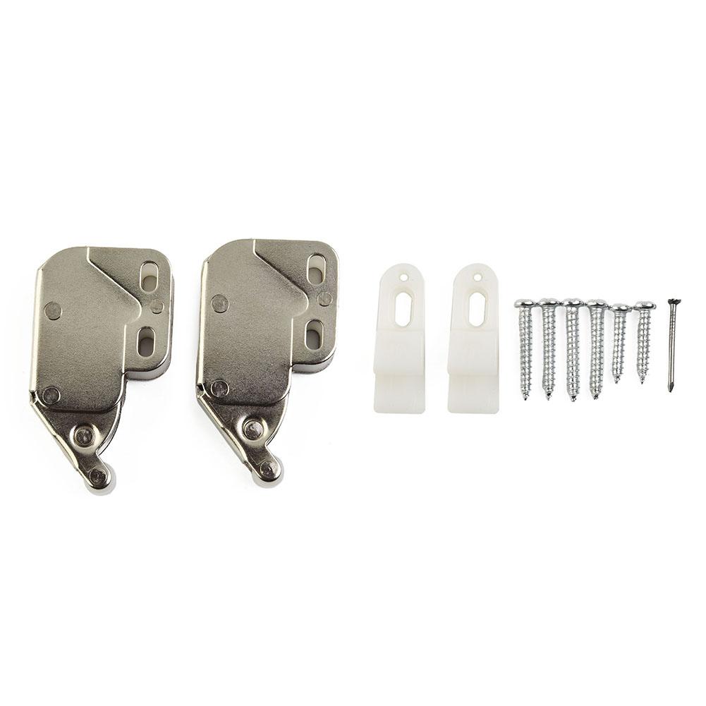 Mini Push Catch Latch Cabinets Lock Automatic Spring Catch Furniture Security Locks For Push To Open Cupboard Cabinet Door