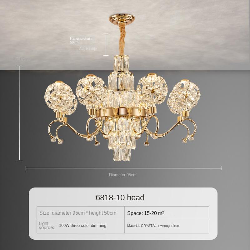 Wohnzimmer Kristall Kronleuchter Moderne Einfache Gehobenen Esszimmer Schlafzimmer Licht Hotel Halle Kronleuchter