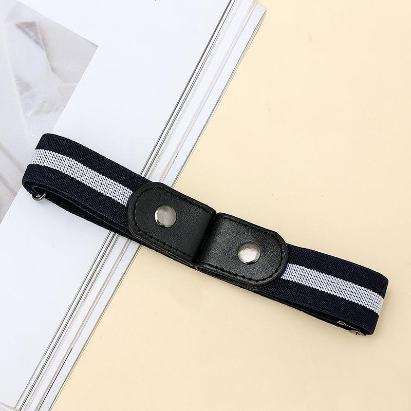 Vanli Seamless Elastic Belt: Invisible, Adjustable Waistband for Men, Women, and Student Jeans