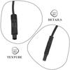 LABRIMP Car Rear View Camera Cable Reverse Camera Extension Cable Repair Rear Camera Extension Cable Dashcam Cable Black Plastic Metal