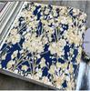 High-End Luxury American Floral Wallpaper Striped Bedroom Living Room 3D European Pastoral Large Flower Tv Background Wall Paper