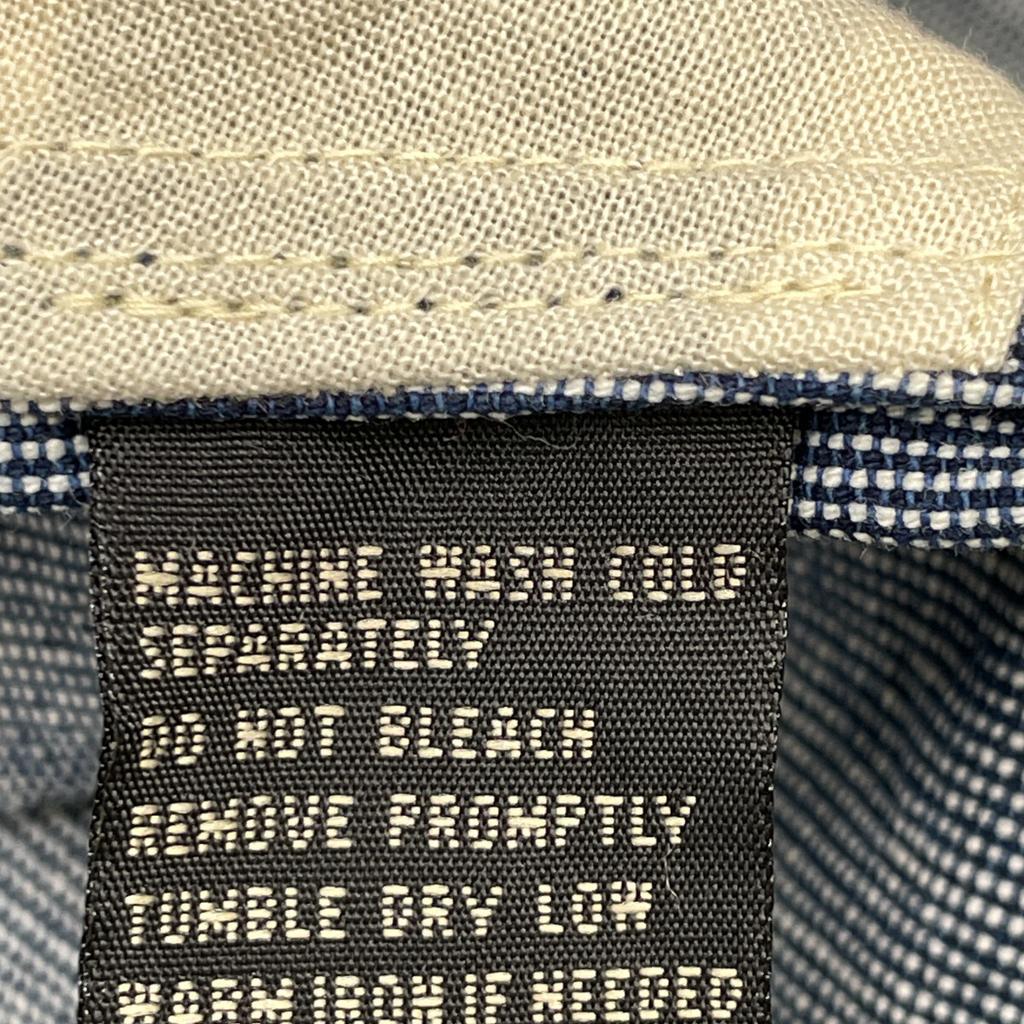 RRL Indigo Pin Check Cotton Lorient Sport Coat Jacket M IndigoUsed