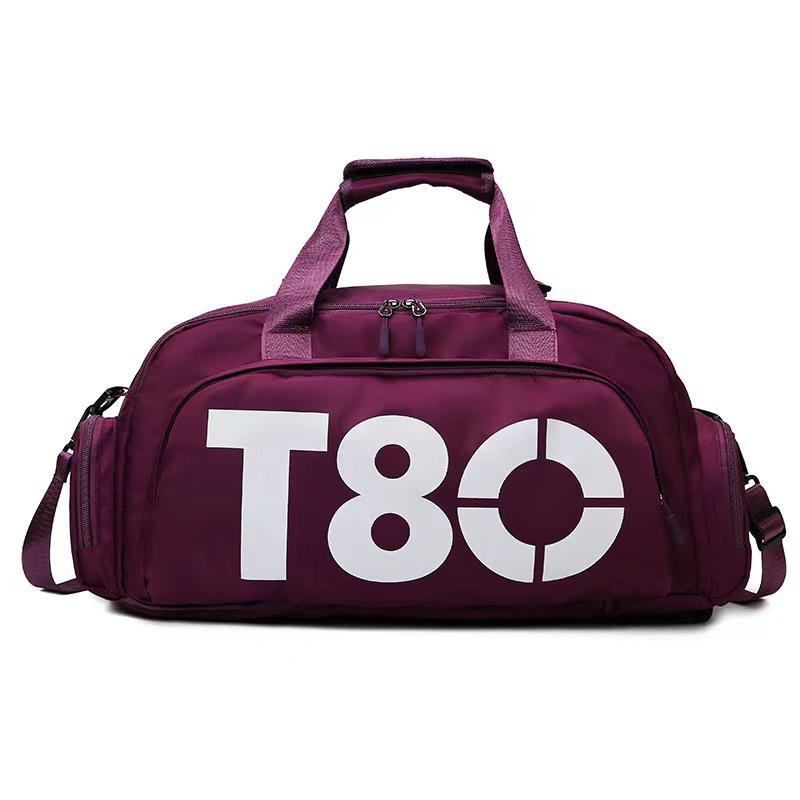 Multifunctional Travel Duffle: Large Capacity Gym Bag with Shoe Compartment, Ideal for Short Trips and Storage.