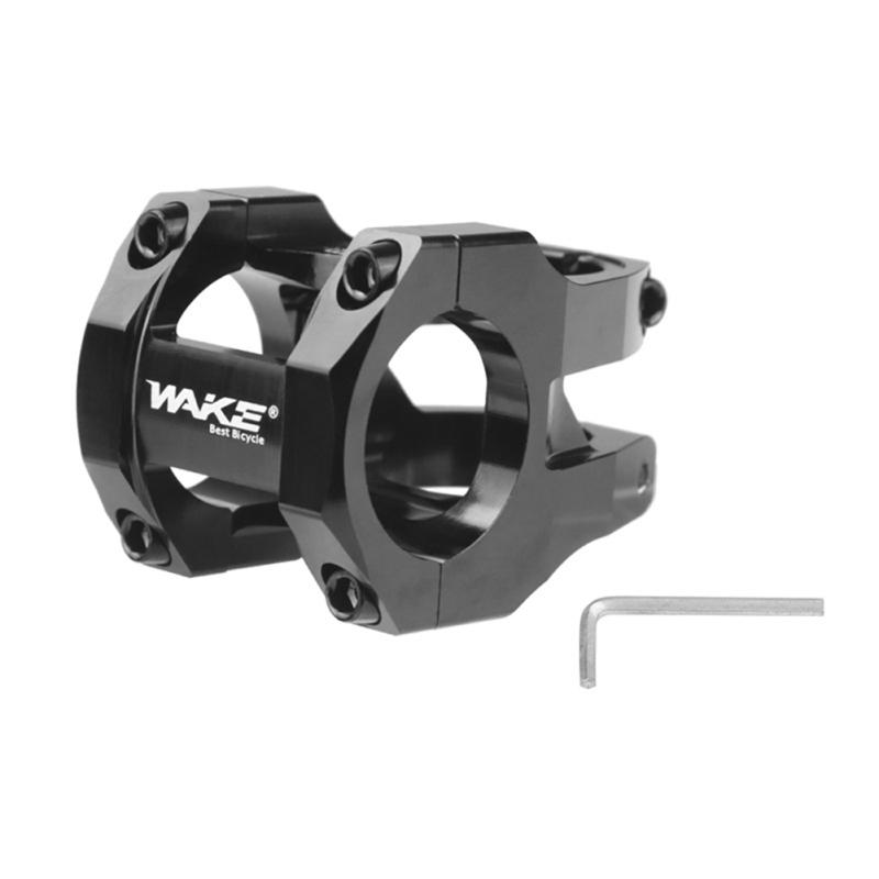 

Вынос велосипеда Сверхлегкий горный велосипед Полый руль из алюминиевого сплава Аксессуары для велосипеда 31,8 35mm чёрный