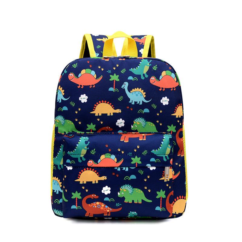 Kids Cartoon Backpack Preschool Kindergarten Bookbag Toddler School Bag for Boys Girls Dinosaurs, Large Capacity, Lightweight