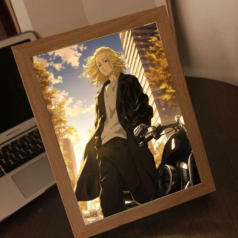 Токийские мстители Светопись Ханагаки Такэмичи Фигурка Лампа Крутой подарок