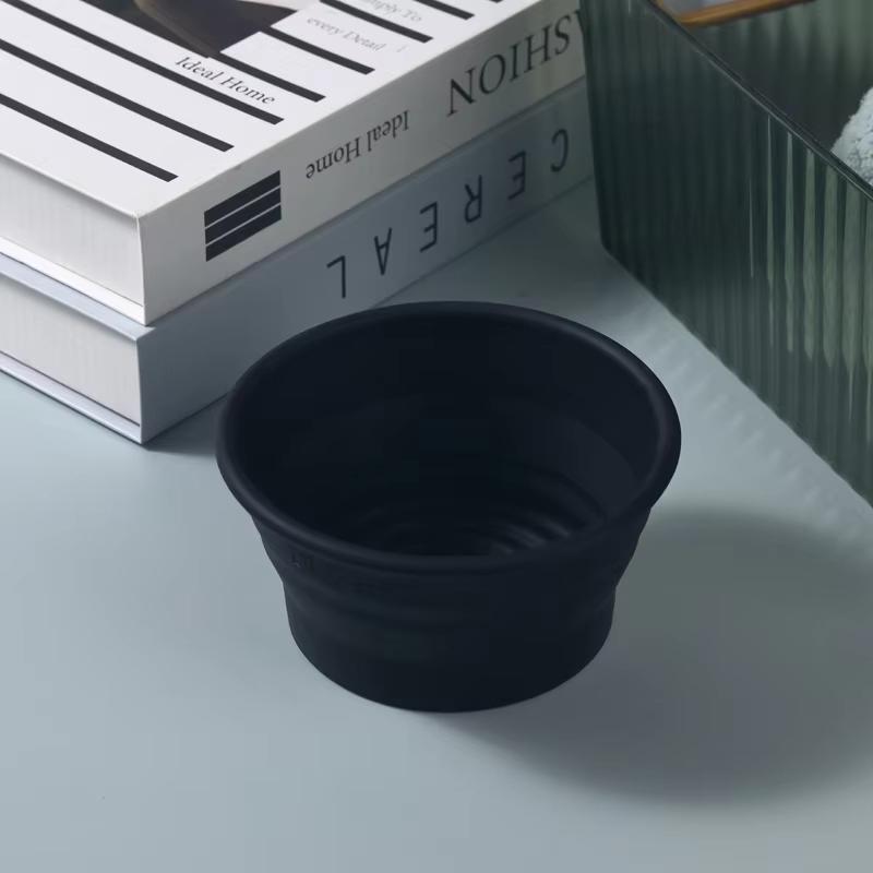 Yaqi Collapsible Portable Silicone Travel Shaving Bowl Black Green White Blue Gray Color Mens Cleaning Face Shaving Bowl New