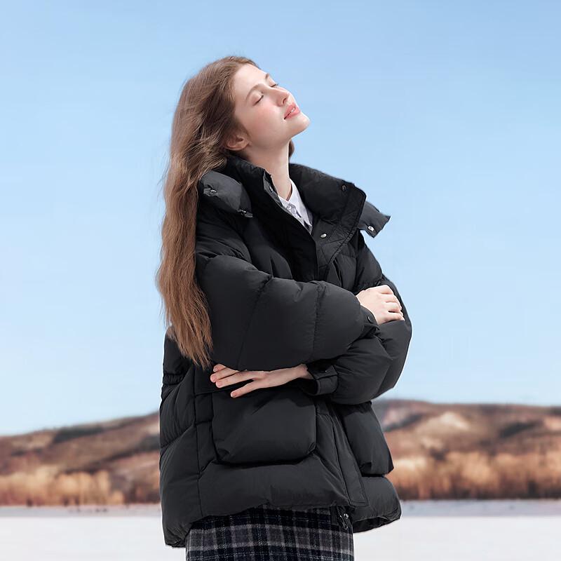 Betu Women's 2025 Winter Hooded Down Jacket