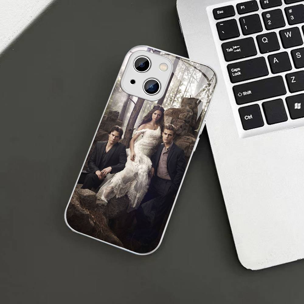 The Vampire Diaries TV For IPhone 14 13 12 Mini 11 Pro XS Max X XR 14 Plus Tempered Glass Cover