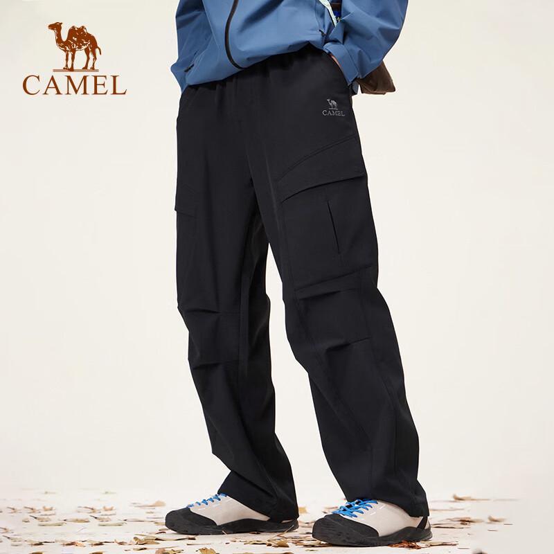 Camel Men's Water-Repellent Multi-Pocket Cargo Pants