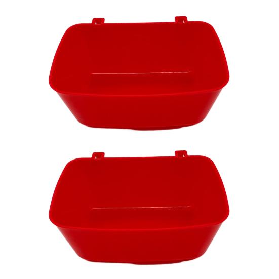 Matare Vattenautomat Skål med Krok Hängande Design Hållbar Säker Och Lätt att Installera Robust