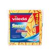 Soft Yellow Chiffon Vileda - Pack 4+2 - 30% Microfibre - 35x40cm - Multipurpose - 77616