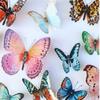36Pcs PVC Lifelike Butterfly Decorations 3D Photo Booth Props Wall Stickers  Home Decoration