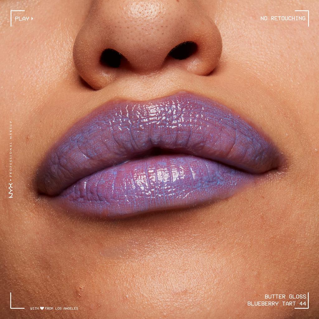Butter Gloss A Liquid Lipstick 44 Color: Periwinkle Blue