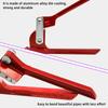 Bender 1/4" 5/16" 3/8" Brake Pipe Rolling Brass Copper Tube Pipe Manual Bending Tool Type Fuel Brake Pipe Bender Hand Tool