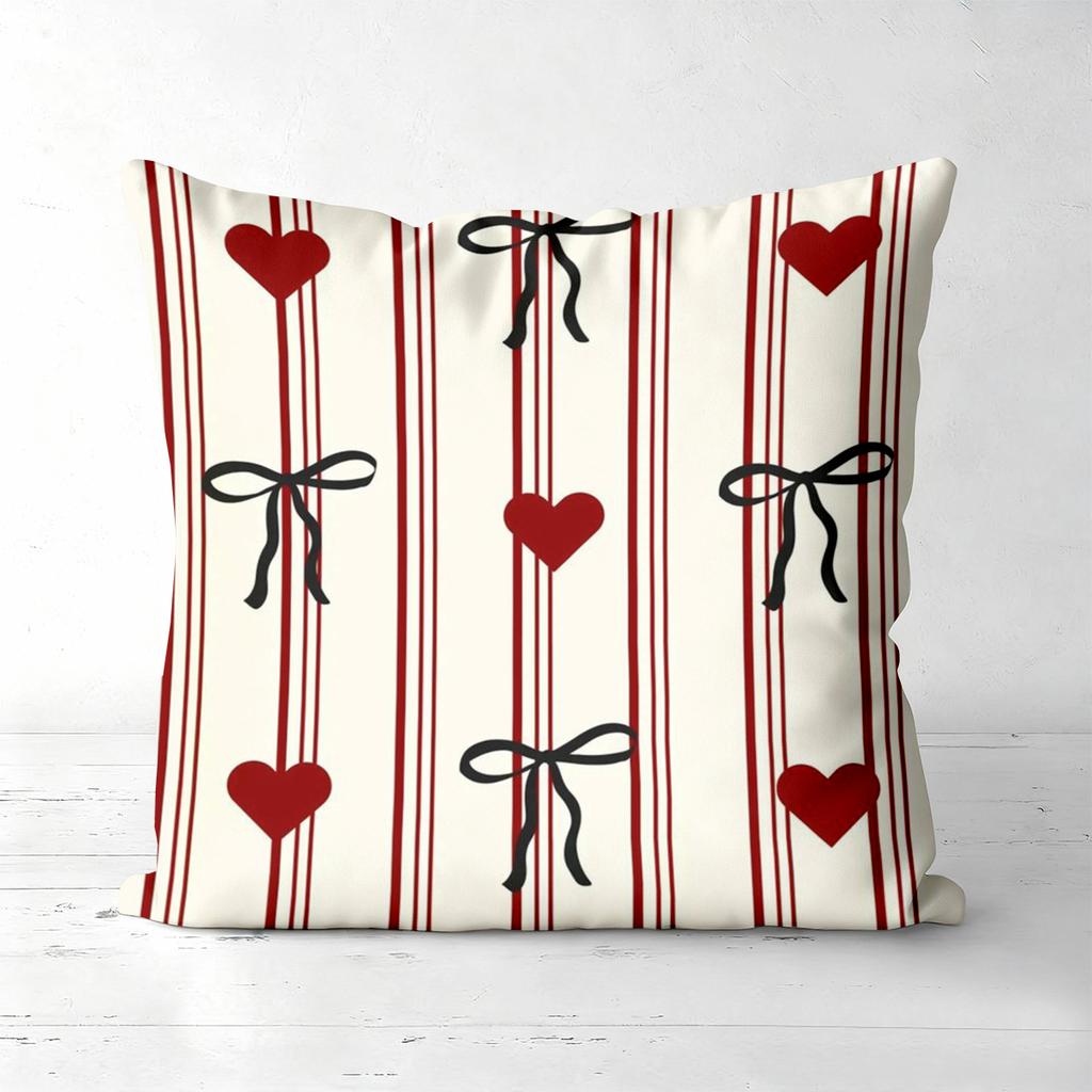 Fruit and Heart Patterned Throw Pillows for Home Decor Polyester pillowcase, sofa decorative cushion cov Headboard Pillow