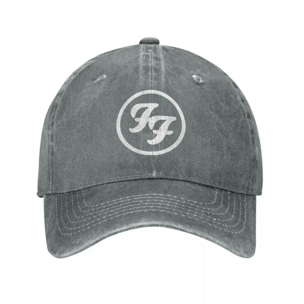 Vintage Foos Fighter Baseball Caps Unisex WoUnisex Distressed Washed Snapback Hat Outdoor Activities Adjustable Caps Hat