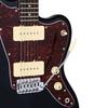 LEGEND LJM-Z TT BKBK Electric Guitar, Legend Jazzmaster Type, Black, with Locking Tuners