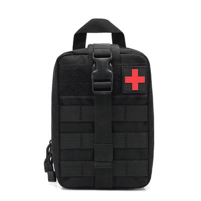 Marsupio Tattico Mimetico: Kit Medico e di Sopravvivenza Portatile da Esterno per Sport e Alpinismo.
