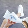 Little White Shoes Children's Spring and Summer 2025 Versatile Students Platform Net Shoes Breathable Mesh Thin Tide Sports Board Shoes