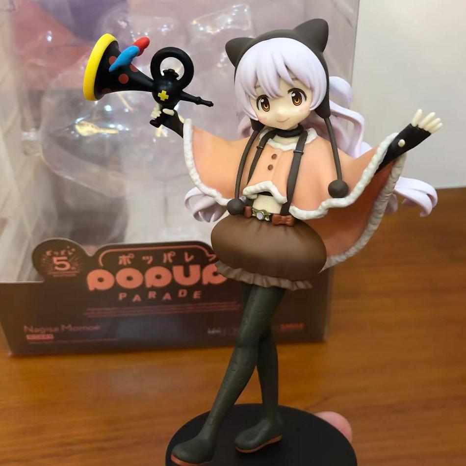New16CM Cute Nagisa Momoe Figure Puella Magi Madoka Magica Anime Action Figure PVC Collection Model Toy for Kids Fans Gift