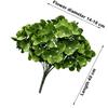 5 Heads Artificial Hydrangea Flower Silk Beauty Fake Hydrangea Flowers DIY Wedding Floral for Wedding and Festival Decoration