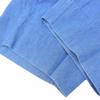 TENNE HANDCRAFTED MODERN Cotton tuck wide pants bottoms for women blue S Bottoms S blueUsed