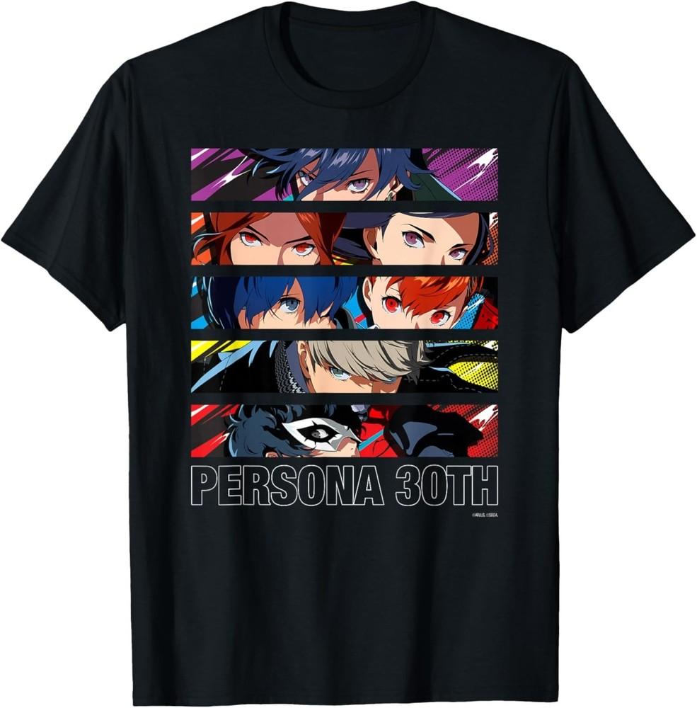 ATLUS Persona 30th Protagonist Series Hero Line Up Unisex T‑Shirt