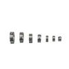 80 x 5.8-21mm Single Ear Plus Stainless Steel Car Hydraulic Hose Clamps O-Clips Pipe Fuel Air
