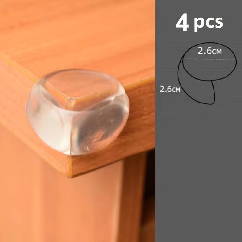 

4/10pcs Baby Safety Corner Silicone Protector Table Soft Transparent Children Anti Collision Corner Edge Protection Guards