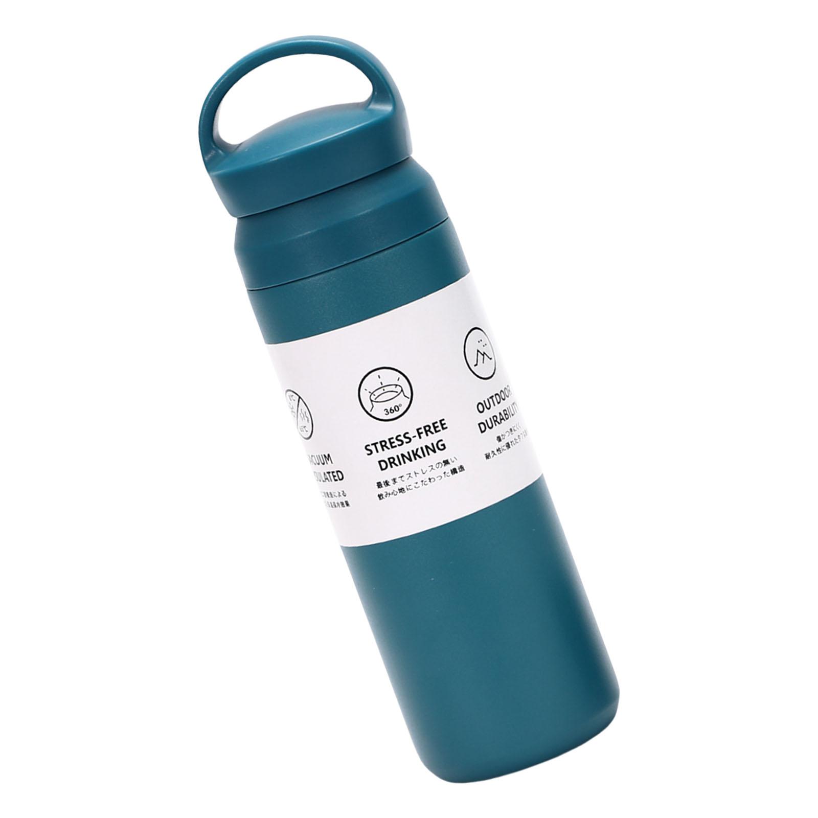 

Кружка для кофе с термоизоляцией 500 мл, из нержавеющей стали, можно мыть в посудомоечной машине, изолированная бутылка для воды для использования в офисе и в дороге 3