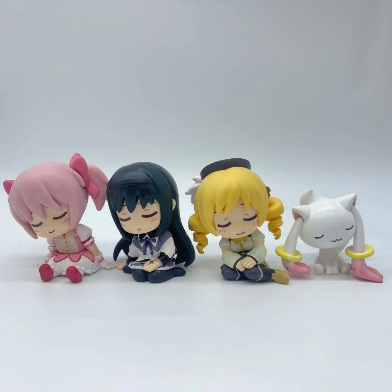 

New In-Stock Anime Girl Figurine With Small Round Shoulder Shoulder-To-Shoulder Blind Box Cute Desktop Decoration Festival Gift