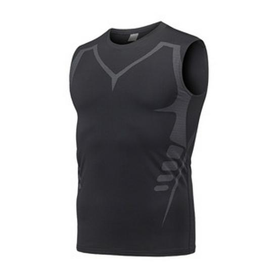 Men's Quick-Dry Breathable Cycling Underwear with Sponge Pad and Mesh Splicing