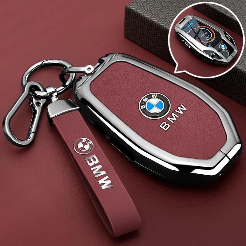 Car LED Display Key Case For BMW 5 7 Series G11 G12 G30 G31 G32 I8 I12 I15 G01 G02 G05 G07 X3 X4 X5 X7 Interior Accessories