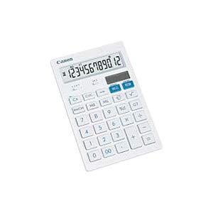 

Calculator 12 digits medium size tabletop flat battery antibacterial HS-121T
