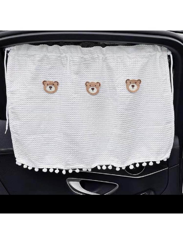 1pc Cartoon Car Curtain Suction Cup Curtain In The Car Window Sunshade Cover Side Window UV Protection for Kid Baby Children