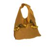 Niche Fashion Wool Knitted Bag Women's  New Literary Cherry Tote Bag Large-capacity Woven Shoulder Bag